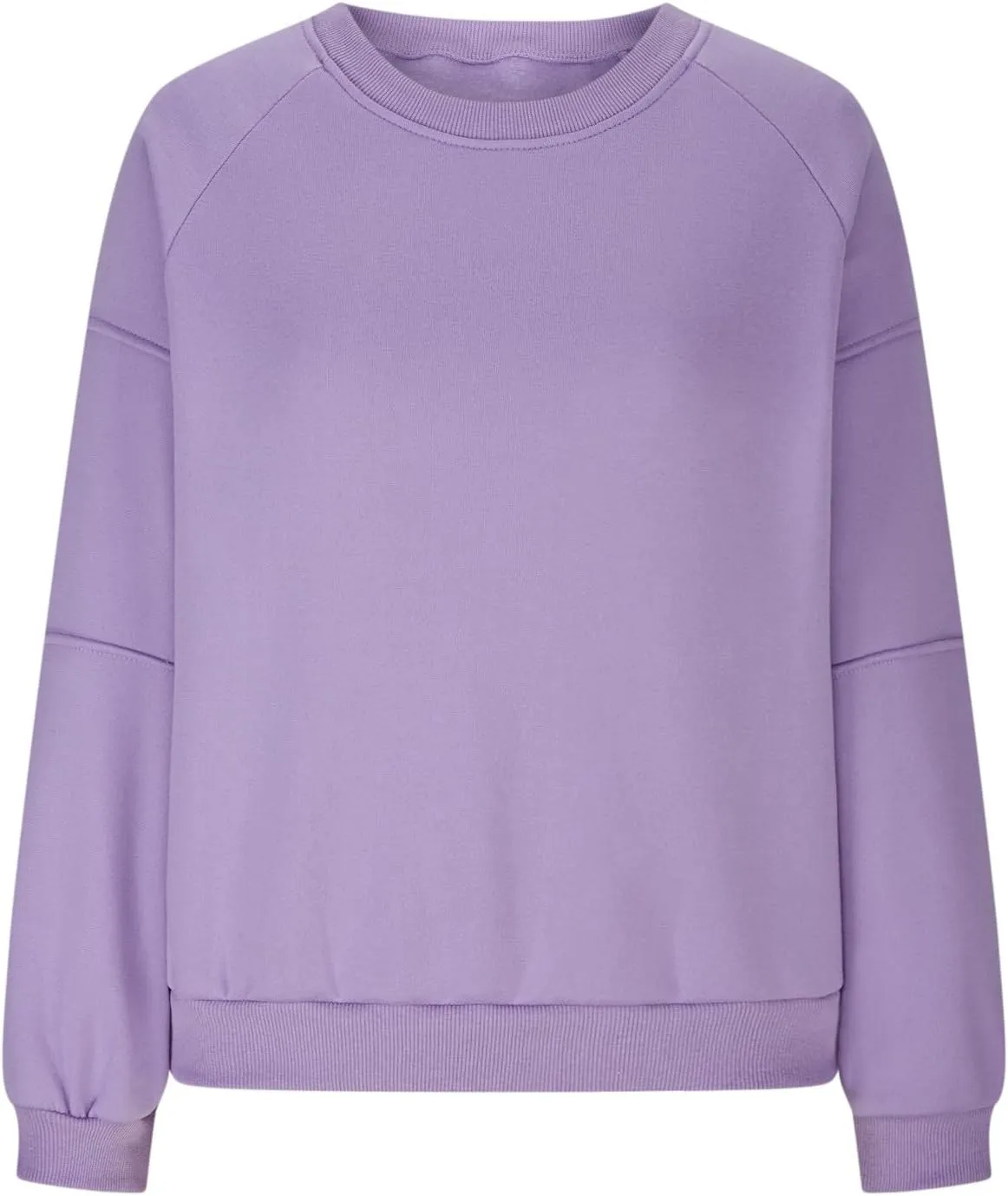 Women Y2k Teen Grils Sweatshirt Oversized Casual Cropped Pullover Crewneck Fleece Lightweight Long Sleeve Loose Tops