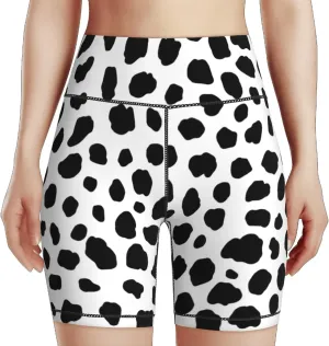 Women's Biker Shorts Tummy Control Yoga Short Exercise Workout Butt Lifting Tights Short Pants,