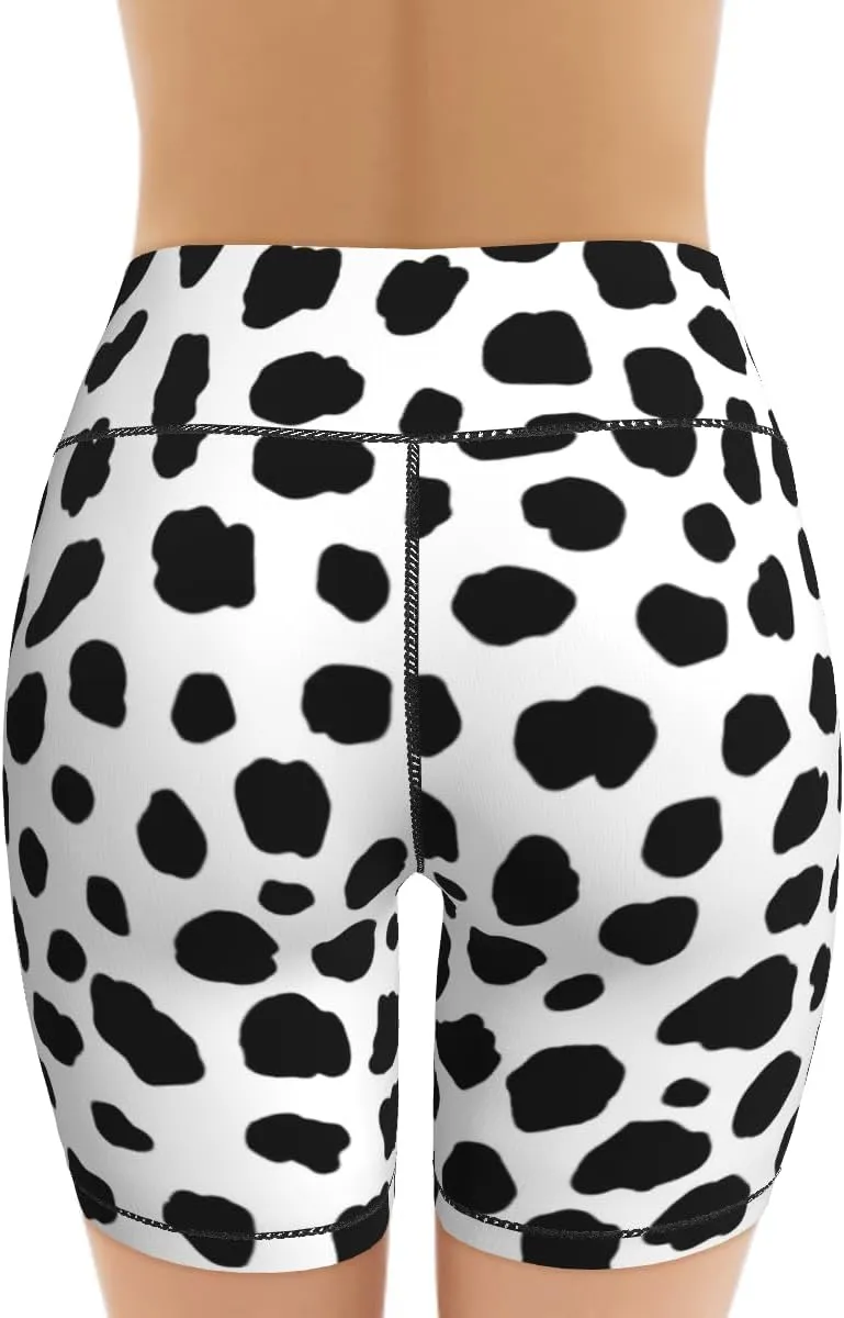 Women's Biker Shorts Tummy Control Yoga Short Exercise Workout Butt Lifting Tights Short Pants,