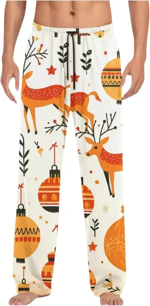 Women's Comfy Pajamas Christmas Pj Pants Funny Soft Comfy Wide Leg Trousers Bell Bottom Sleep Clothing
