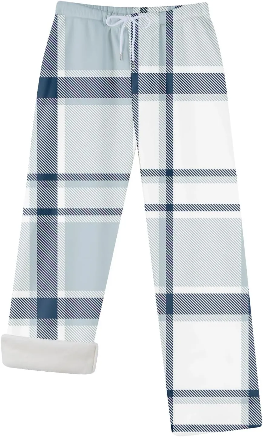 Womens Flannel Pajamas Cute Fleece Comfy Relaxed Fit Sleep Pj Pants Bottoms