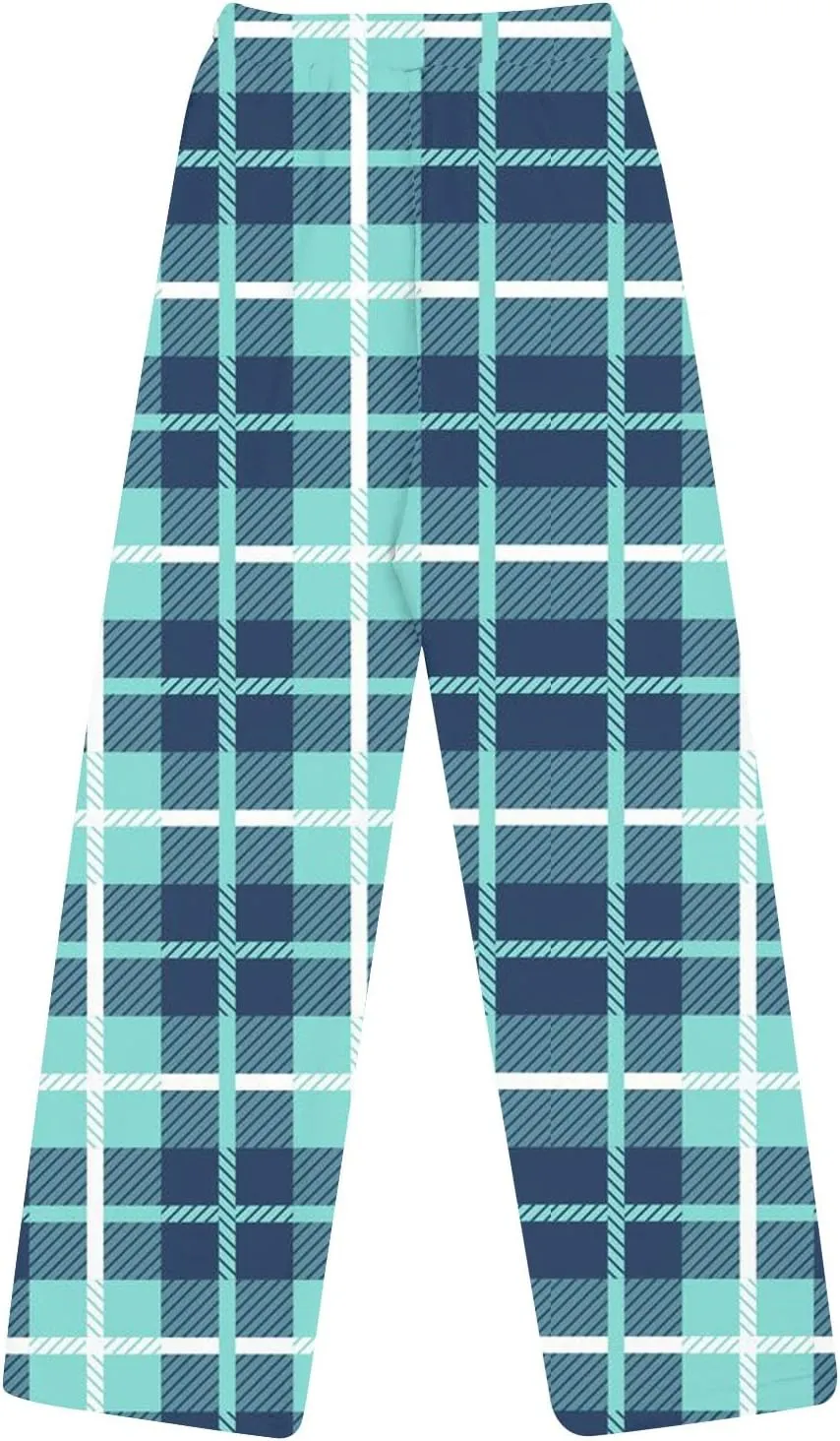 Womens Flannel Pajamas Sleep Pj Pants Bottoms Plush Relaxed Fit Fleece Pj Pants