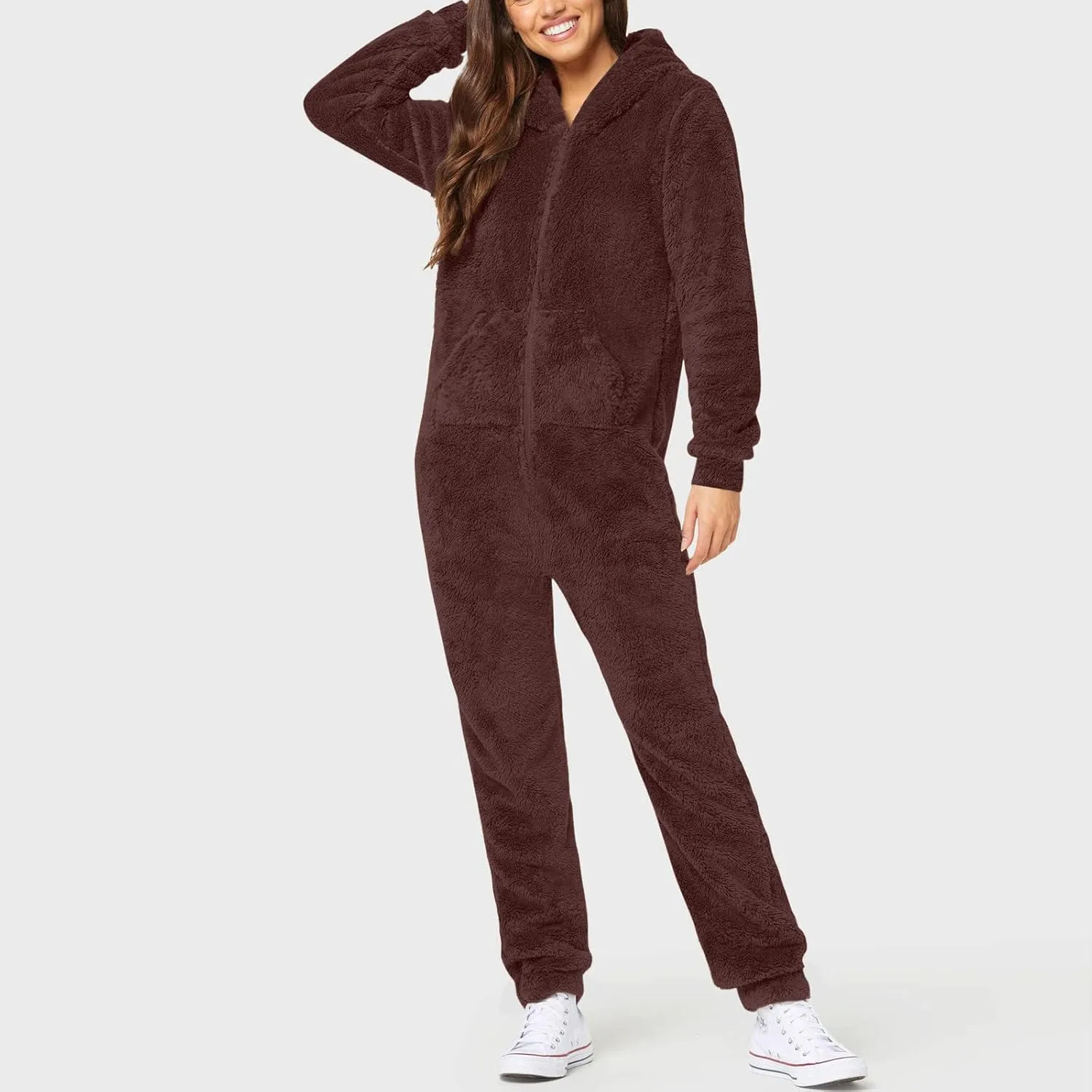 Womens Pajamas Set Sleepwear Button Up Sleepwear Soft Lightweight Comfy Long Pants Loungewear Two-Piece Sleepwear Pj