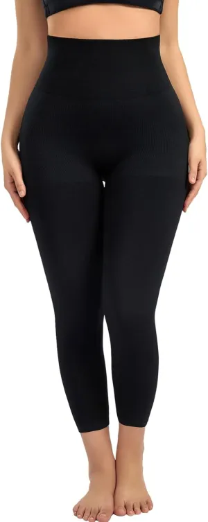 Women's Shapewear Leggings, High Waist Compression Pants, Footless Tights, Tummy Control, Butt Lift Body Shaper