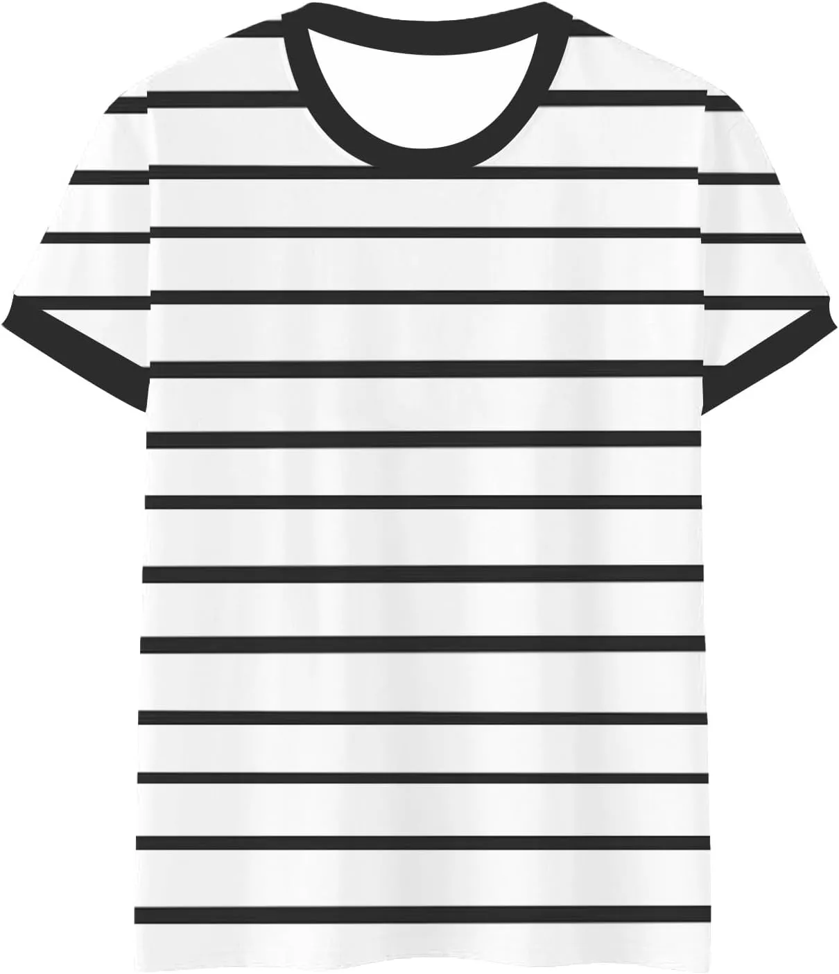 Womens Short Sleeve Summer T Shirt Crew Neck Basic Color Block Tee Tops 2025 Causal Loose Fit Shirts