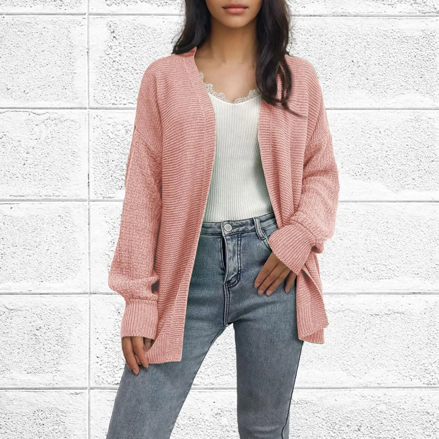 Womens Sweatshirt Cardigan Beige Cardigan Sweaters For Women Beige Lightweight Sweater Women'S Fall Knit Cardigan