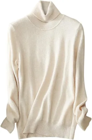 Womens' Turtleneck Knit Sweater