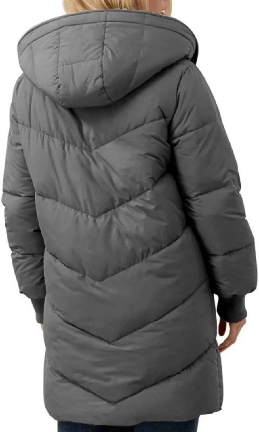 Womens Winter Warm Coats Thickened Sherpa Lined Warm Down Jacket Lightweight Padded Puffer Coat Jacket