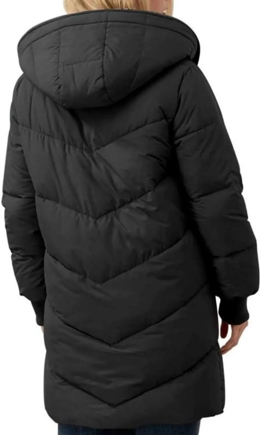 Womens Winter Warm Coats Thickened Sherpa Lined Warm Down Jacket Lightweight Padded Puffer Coat Jacket