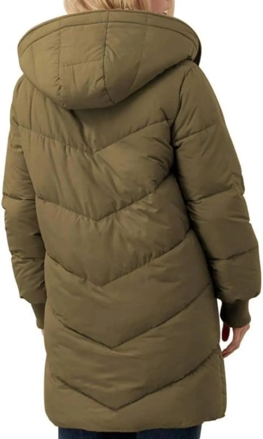 Womens Winter Warm Coats Thickened Sherpa Lined Warm Down Jacket Lightweight Padded Puffer Coat Jacket