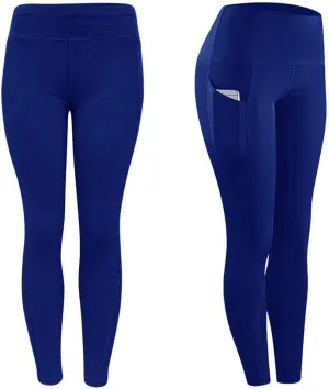 Womens Yoga Pants with Pockets Compression High Waist Tummy Control Leggings Workout Athletic Running Tights