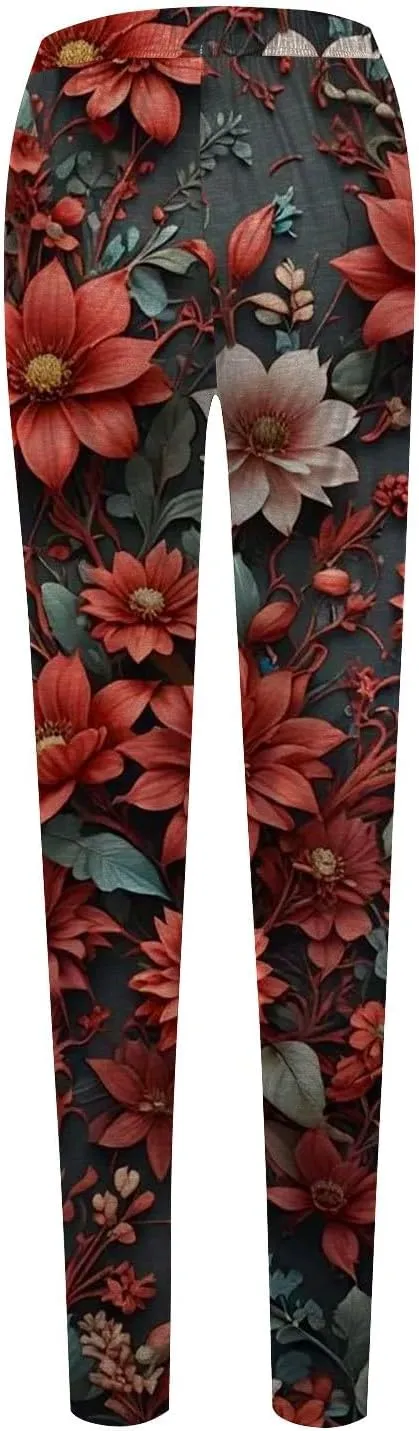 Xs Leggings for Women Petite High Waisted Printed Yoga Pants Women Tummy Control Pants