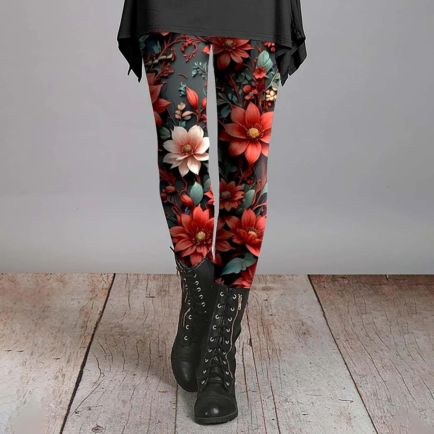 Xs Leggings for Women Petite High Waisted Printed Yoga Pants Women Tummy Control Pants
