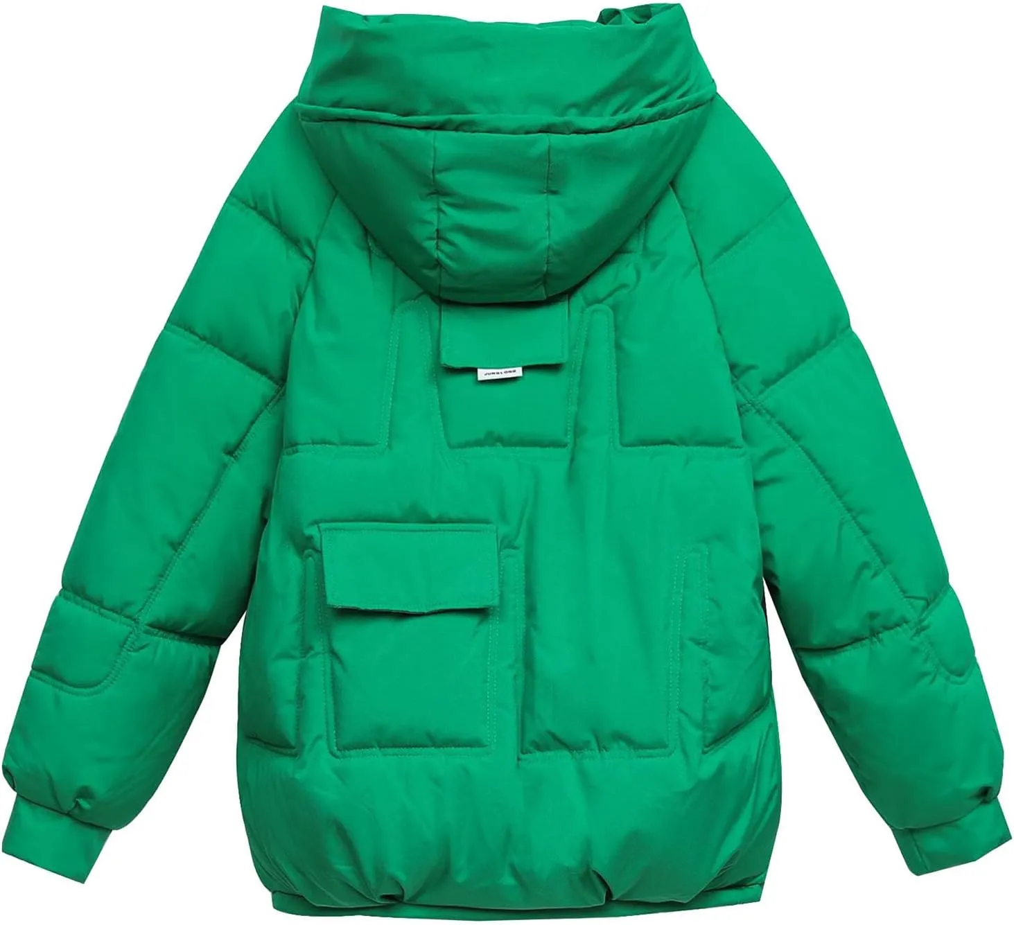 XUNRYAN 2023 Puffer Jackets Womens Quilted Lightweight Winter Warm Down Coat Cropped Jackets Outdoor Overcoat Activewear