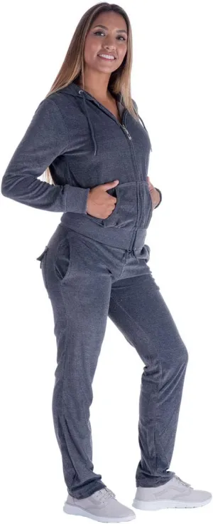 Yasumond Velour Tracksuit Womens 2 Pieces Joggers Outfits Jogging Sweatsuits Set Soft Sports Sweat Suits Pants