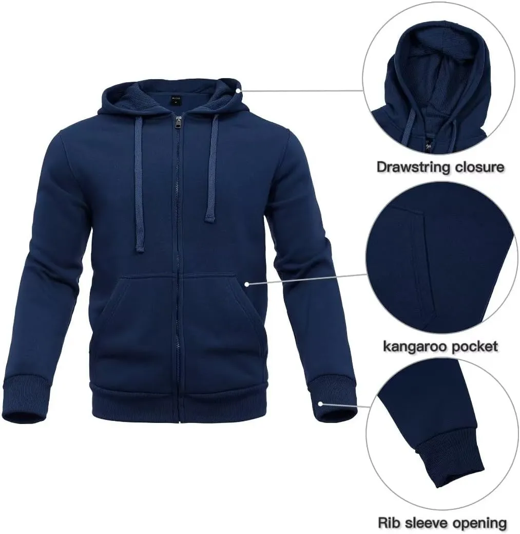 Zusmen Tracksuit Mens, Track Jackets and Pants 2 Piece Outfit