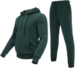 Zusmen Tracksuit Mens, Track Jackets and Pants 2 Piece Outfit