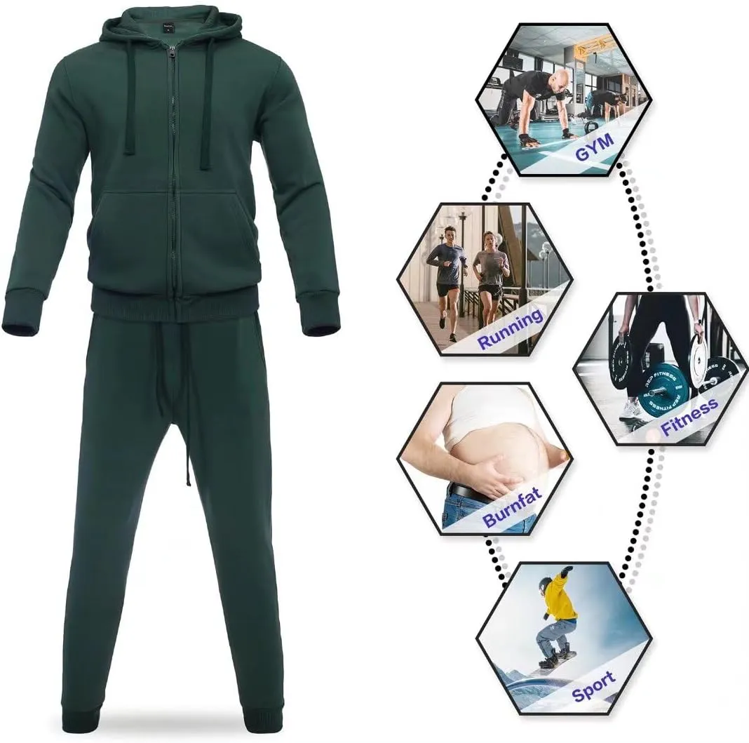 Zusmen Tracksuit Mens, Track Jackets and Pants 2 Piece Outfit